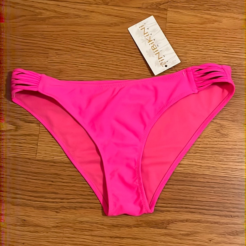 TiniBikini Neon Pink Bikini Bottoms